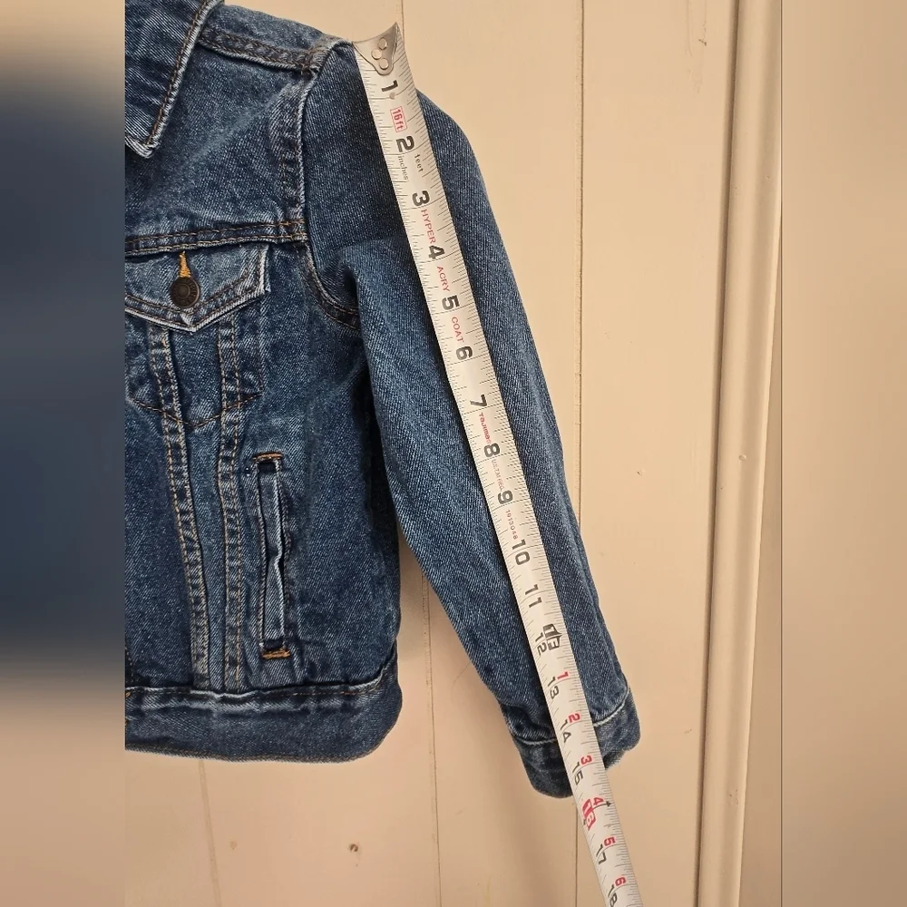 Levi's Denim Kids Trucker Jacket-Size 7R
